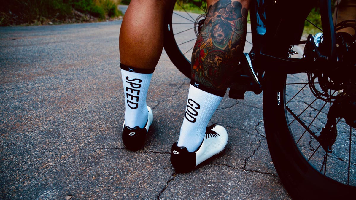 2 Pairs Cycling Socks Road Bicycle Riding Bike Sports Ankle Socks