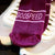 Essential Athletic Socks - Sangria Purple - Small/Medium - Godspeed Socks