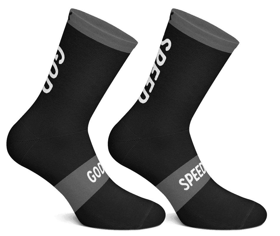 Godspeed Athletic Socks - Black - Large/X-Large - Godspeed Socks