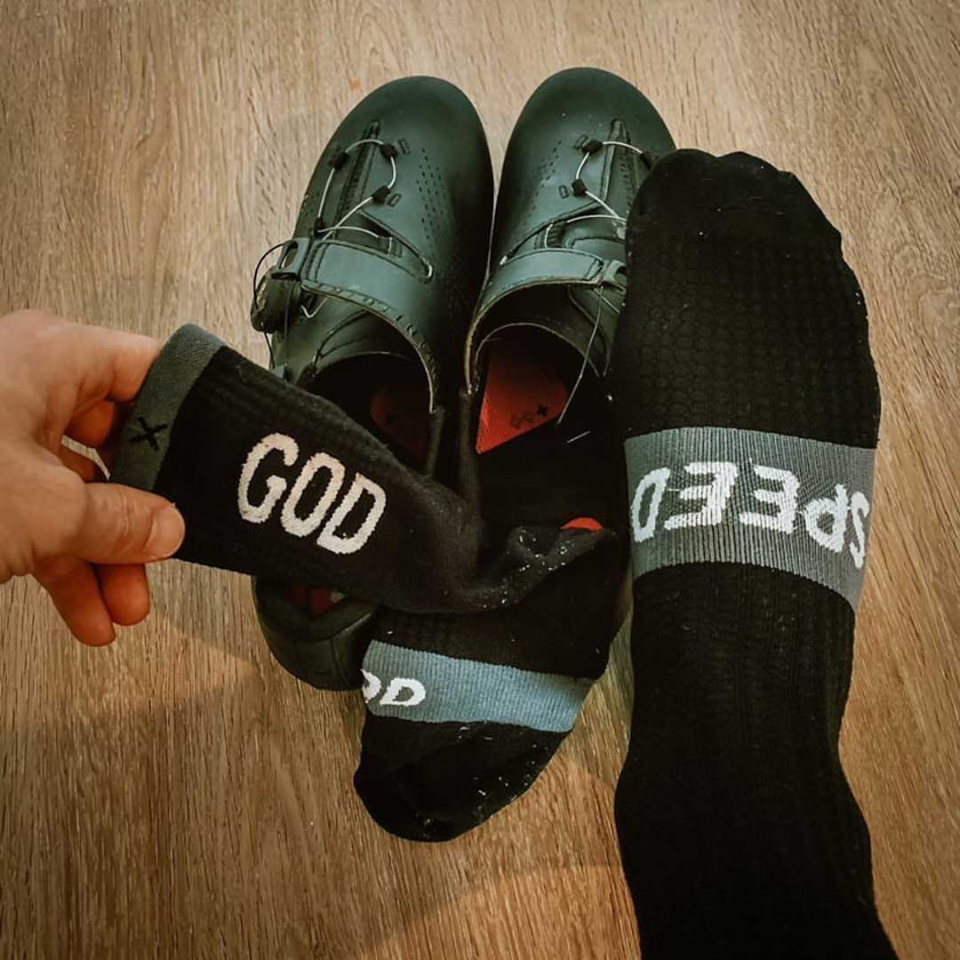 Godspeed Athletic Socks - Black - Small/Medium - Godspeed Socks